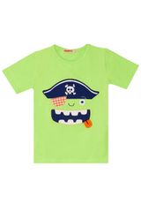 Denokids CFF-20Y1-317 Monkey Plaid Shorts Set Jungen gruen 104 - 1