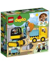 LEGO® DUPLO® 20 Teile LEGO® Bagger und Laster 11x14x7 cm 2+ Jahre bunt - 6