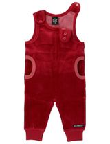 Villervalla Strampler Velours rot 86 (12-18 Monate) - 1