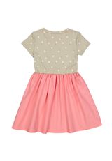 Müsli by Green Cotton Kleid Unifarben rosa 98 - 1