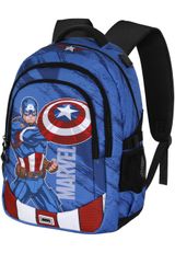 Marvel Captain America Gears-PLUS Running Rucksack 34x46x21 cm blau blau Onesize Kinder - 0