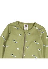 Green Cotton Strampler gruen 56 - 2