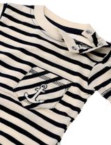 Ebbe Kids Body Anker Streifen Navy/Weiß 56 (Neugeborene) - 2