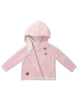 Rock A Bye Baby Boutique Strickjacke Strick Kapuze rosa - 1