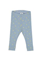 Müsli by Green Cotton Babyleggings Alloverprint hellblau 80 - 0