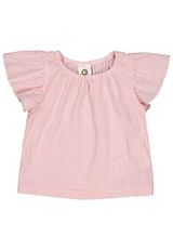 Müsli by Green Cotton Babyshirt Streifen rosa 74 - 0
