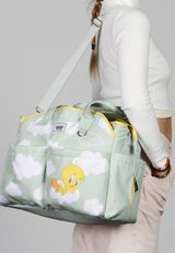 Warner Bros. Looney Tunes Tweety Clouds-Mommy Baby Wickeltasche 32x44x17 cm gruen Onesize Kinder - 4