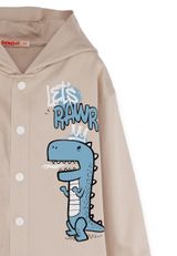 Dino Gabardine Shirt Jungen beige 104 - 2
