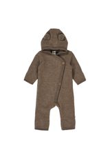 Müsli by Green Cotton Unifarben dunkelbraun 56/62 - 0