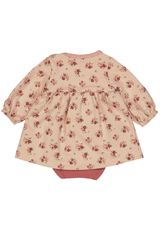 Müsli by Green Cotton Bodykleid Blumen rosa 68 - 1