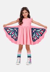 Denokids Kleid Print pink 92 - 3