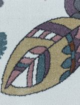 Teppich Indianer Feder lila 80x150 - 2