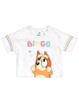 Bluey T-shirt Blanc - 0
