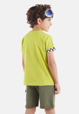 Denokids Print dunkelgruen 104 - 8
