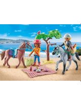 Playmobil 43 Teile PLAYMOBIL® Reitausflug an den Strand Horses of Waterfall 11,5x8,5x14 cm 4+ Jahre bunt - 3