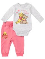 E Plus M 2 Teile Set Winnie Pooh grau 86 (12-18 Monate) - 0