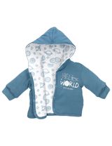 Baby Sweets Wendejacke Weltraum Lieblingsstücke blau 68 (3-6 Monate) - 1