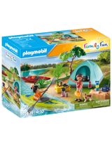 Playmobil 54 Teile PLAYMOBIL® Zelten Family Fun 19,5x4,7x27 cm 4+ Jahre bunt - 2