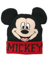 Disney Mütze Mickey Mouse Strick rot 104/110 (4-5 Jahre) - 0