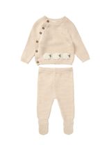 Rock A Bye Baby Boutique 2 pièces Ensemble Mouton Beige - 0