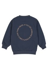 Müsli by Green Cotton Sweatshirt Unifarben dunkelblau 86 - 1