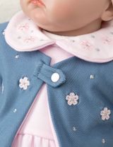 Baby Sweets 3 Teile Set Floral blau - 6