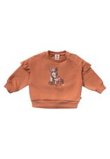 Müsli by Green Cotton Babysweatshirt Unifarben orange 56 - 0