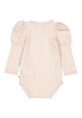 Müsli by Green Cotton Langarmbody Unifarben rosa 68 - 2
