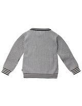 Ebbe Kids Pullover Swedish Fisherman Jacquard Weiß 140 (9-10 Jahre) - 1