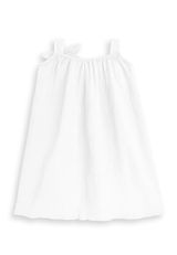 Denokids Kleid Unifarben weiss 140 - 1