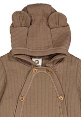 Müsli by Green Cotton Strampler Unifarben braun 68 - 2