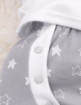 Baby Sweets 2 Teile Set Elefant Little Elephant Sterne weiß - 7