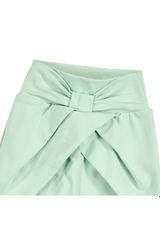 Green Cotton Babyhose hellgruen 74 - 2