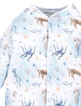 NINI Grenouillère Faune Marine Bleu - 2