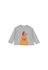 Fred s World by Green Cotton Sweatshirt Unifarben grau 92 - 0