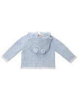 Rock A Bye Baby Boutique Strickjacke Strick Kapuze blau 56/62 (0-3 Monate) - 2