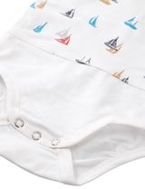 Ebbe Kids Body White Sailingboat 68 (3-6 Monate) - 2