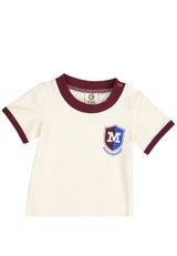 Green Cotton Kurzarmbody beige 68 - 2