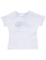 Rock A Bye Baby Boutique 2 pièces Ensemble Baleine Blanc - 2