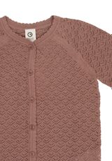Müsli by Green Cotton Strickjacke rosa 122 - 2