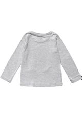 Na! Na! Na! Surprise Langarmshirt Unifarben grau 116 - 1
