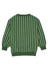 Müsli by Green Cotton Sweatshirt Streifen grün 86 - 1