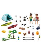 Playmobil 54 Teile PLAYMOBIL® Zelten Family Fun 19,5x4,7x27 cm 4+ Jahre bunt - 1