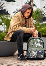 Marvel The Avengers Shout-FAN HS 41x30x18 cm dunkelgrün Onesize Kinder - 4