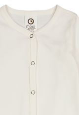 Müsli by Green Cotton Strampler Unifarben creme 68 - 2