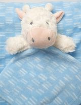 Snuggle Tots 2 pièces Ensemble Mouton 75x75 cm Blanc - 1