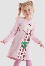 Kleid Mädchen pink 104 - 3