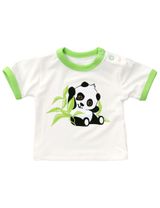 Baby Sweets T-Shirt Panda Happy Panda grün 56 (Neugeborene) - 0