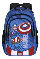 Marvel Captain America Gears-PLUS Running Rucksack 34x46x21 cm blau blau Onesize Kinder - 1