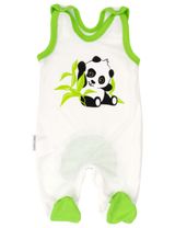 Baby Sweets 3 Teile Set Happy Panda grün 1 Monat (56) - 2